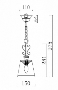 Подвесная люстра Maytoni Neoclassic Mod020 MOD020PL-06CH