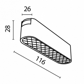 Точечный светильник Ambrella light Techno Spot XS7511081