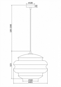 Подвесной светильник Ambrella light Techno Spot XP1101013