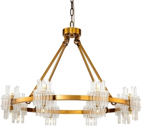 Подвесная люстра DeLight Collection KR1209 KR1209P-16 brass