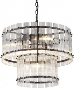 Подвесная люстра DeLight Collection Ruby KG1112P-7 black/clear