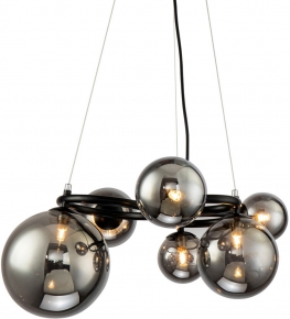 Подвесная люстра DeLight Collection Wendt KG1202P-6 grey/clear