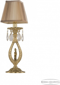Интерьерная настольная лампа Bohemia Ivele Crystal Verona 72400L/1 G FH1S SQ8