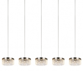 Подвесной светильник Diamond cut MD21020075-5B satin nickel