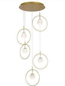 Подвесной светильник Elliot Diamante MD21001043-5A gold