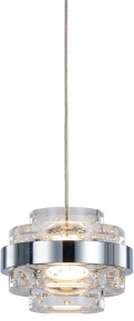 Подвесной светильник Indiana MD22030002-1A chrome/clear