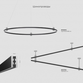 Потолочная люстра IMEX MD.4507-8-S WH+CH