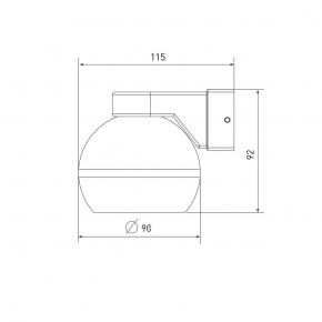 Бра Elektrostandard Cosmo MRL 1026