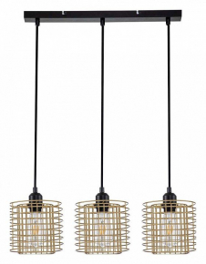 Подвесной светильник Escada Grid 10190/3S Gold