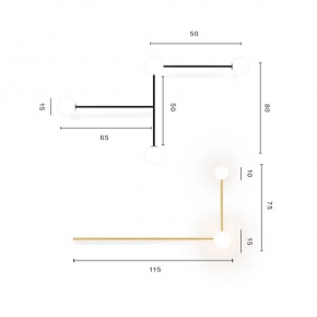 Бра Kichler Cobson KL-COBSON1-PN