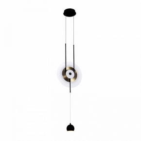 Подвесная люстра Indigo Grappoli 11029/7P Black