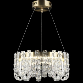Подвесная люстра  02601-0.4-80W LED COP+CH
