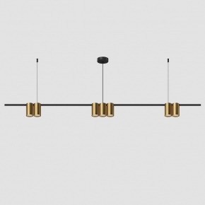 Подвесной светильник Denkirs Orbit DK4063-BK+SG