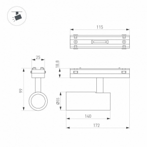 Подвесная люстра Indigo Spazio 11017/3P Gold V000161