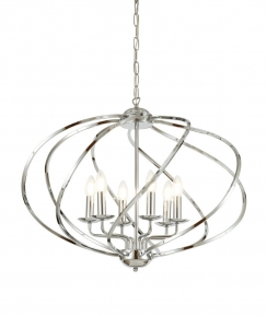 Подвесная люстра Lumina Deco Roderio LDP 9041-6 CHR