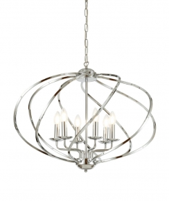 Подвесная люстра Lumina Deco Manhattan LDP 8012-6 CHR