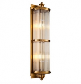 Бра Crystal bar KM0925W-2B brass