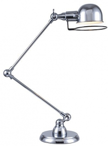 Офисная настольная лампа DeLight Collection Table Lamp KM037T-1S chrome