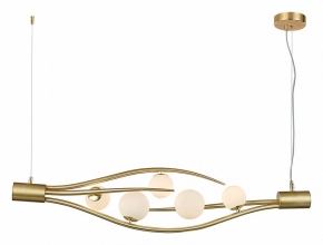 Настольная лампа декоративная Indigo Duetto 11023/2T Bronze