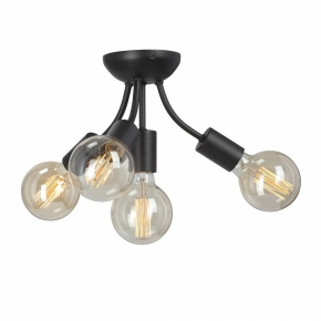 Потолочная светодиодная люстра Profit Light 8054/4 WHT+BLK
