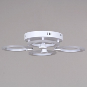 Потолочная светодиодная люстра Profit Light 8081/2+2 WHT