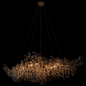 Потолочная светодиодная люстра Profit Light 8087/4+4 CHR B