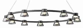 Подвесной светильник Crystal Lux ANGELINA SP1 BRASS