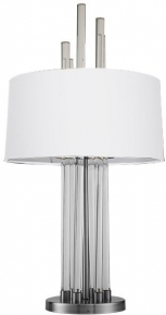 Интерьерная настольная лампа Table lamp KM0921T nickel
