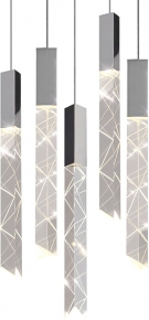 Подвесной светильник Trinity OM8201013-5 chrome