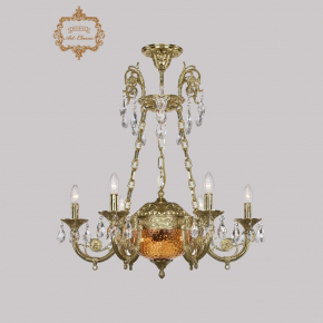 Подвесная люстра 31.44 31.44.6.KR175SP.250IT.G.Sp.Amber.1C