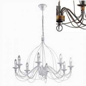Подвесная люстра Ideal Lux Corte SP8 Ruggine
