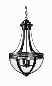 Подвесная люстра Capitol KM0287P-6 black