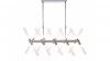 Подвесная люстра Lumina Deco Alford LDP 6036-20 CHR