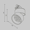Трековый светильник Alfa TR199-3-15W4K-M-W
