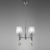 Подвесная люстра Mantra Tiffany Chrome 3852