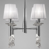Подвесная люстра Mantra Tiffany Chrome 3852