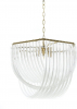 Подвесная люстра Lumina Deco Weddini LDP 6001-600 GD+CL