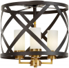 Потолочная люстра Lumina Deco Astila LDP 1242-4 BK+MD