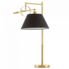 Настольная лампа декоративная LUMINA DECO 1124 LDT 1124 MD+BK