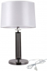 Интерьерная настолная лампа 4400 4401/T black glossy без абажура нестандарт