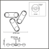 Потолочная люстра Camilie 8060/6C
