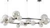 Подвесной светильник Merido LDP 7033-24 BK+GY