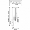 Подвесной светильник MW-Light Афродита 317010504