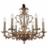 Подвесная люстра Lucia Tucci Firenze 1780.6 Antique Gold
