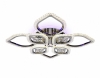 Потолочная светодиодная люстра Ambrella light Ice FA283