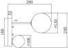 Настенный светильник Sphirity FR5376WL-02B