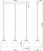 Потолочная люстра MW-Light Бриз 111012715