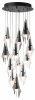 Потолочная люстра Eurosvet Klark 70056/8 кофе