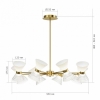 Люстра на штанге ST-Luce SPIRIT SL2004.303.16