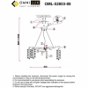 Подвесная люстра MW-Light Тоскана 1 685010216